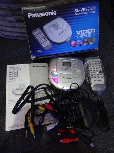 Panasonic vp33 portable - sl-vp33,