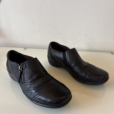 Heavenly Feet Black Leather