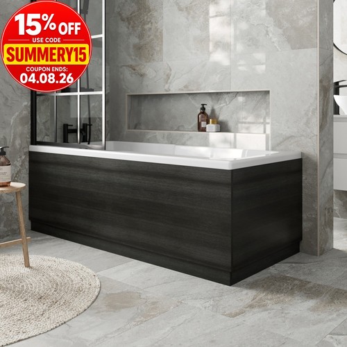 Modern bathroom 1700 front - front, &
