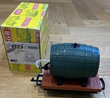 LGB Garden Railway G Gauge 4047 Green Barrel Wagon