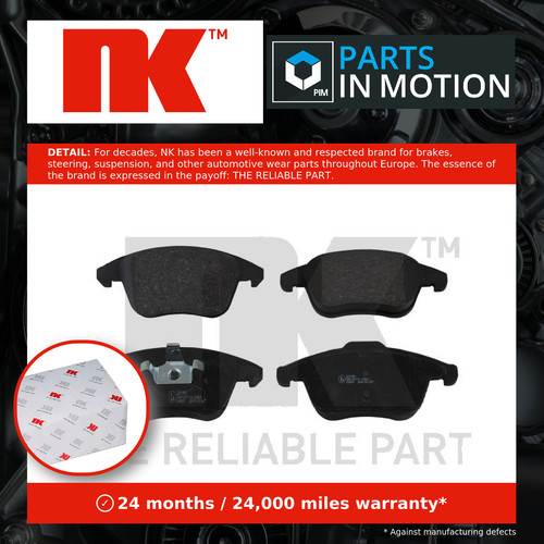 Brake pads set fits citroen - set,