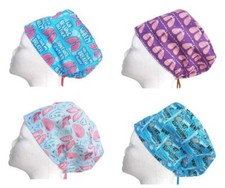 Pulmonologists Respiratory Lungs Toggle Scrub Cap Doctor Theatre Nurse Surgical