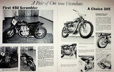 1966 Honda 450 Scrambler 305