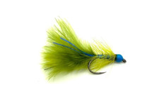 6 x Bluehead Blue Flash Damsel - Trout Fishing Flies