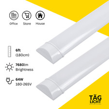6FT LED Batten Light Strip
