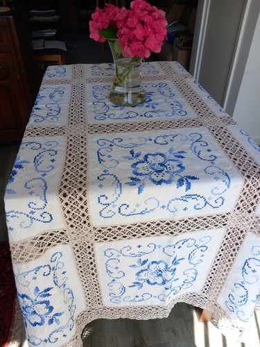 Vintage hand embroidered