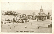 Postcard VTG 1913 Bournemouth