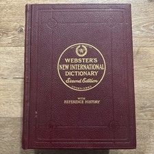 1943 Webster’s New