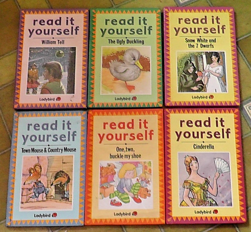 Ladybird books read it - 6,