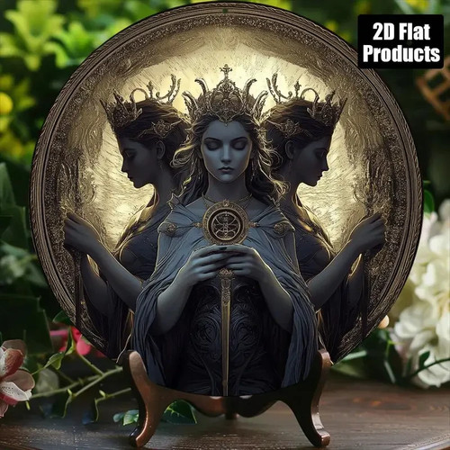 Hecate magic circle round - hecate,