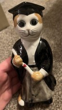 Quail Pottery Cat Graduate
