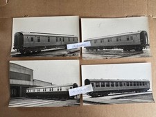 4 original British Railways Doncaster Photographs 1952-57 - Sleeping Car ++