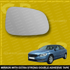 For Volvo s60 wing mirror glass 10-18 Right Driver side Spherical