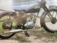 TRIUMPH TERRIER MOTORCYCLE ARTICLE.