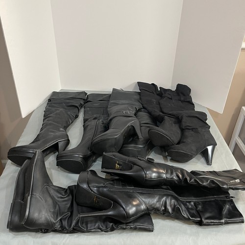 Unbranded black boots bundle - unbranded,