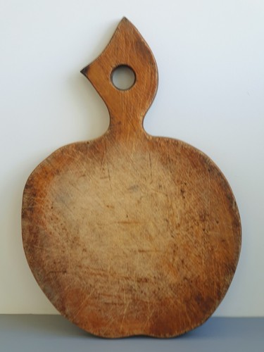 Antique wooden cutting board - wooden,