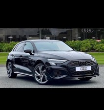 2023 Audi S3 Hatchback In Black Breaking, Message For Parts And Availability ?