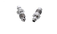 for VW Vento 2.8 VR6 FRONT S/STEEL Brake Caliper Bleed Screws M10X1 (0039SSx2)