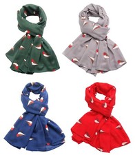 Little Robin Scarf Navy Blue