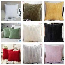 Cushion Covers Corduroy Cord