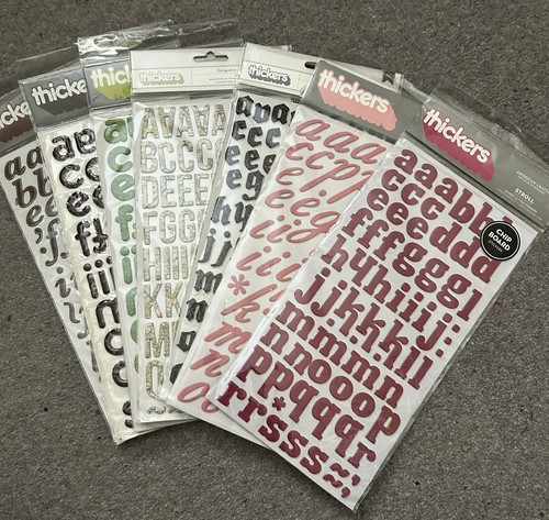 American crafts thickers - american,