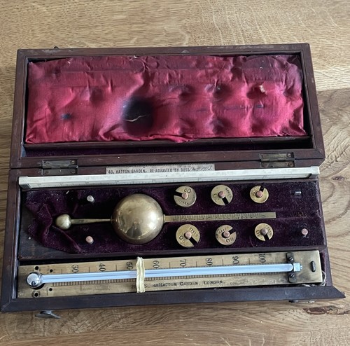 Antique hydrometer set buss - antique,