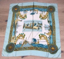 Hermès Paris Silk Scarf LES