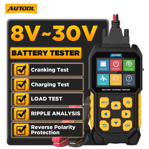 Car battery tester load - battery,