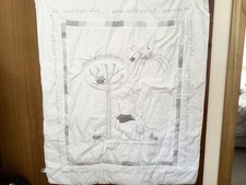 5 Piece Nursery Set Duvet Curtains Tie Backs Disney Winnie The Pooh .