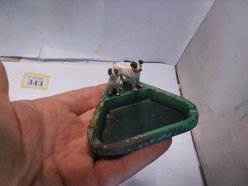 Art deco dog ashtray - deco,