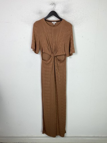 Topshop camel plain maxi - camel,