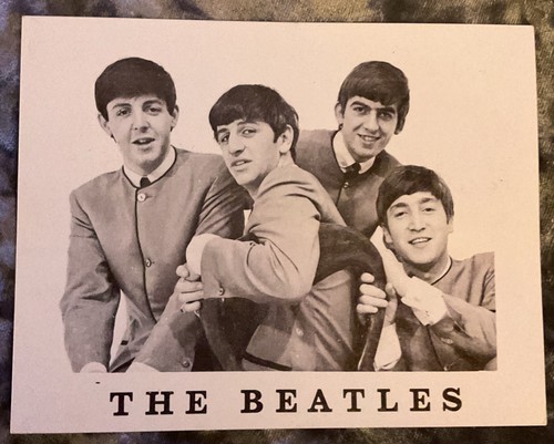 Original 1963 beatles fan club - fan,