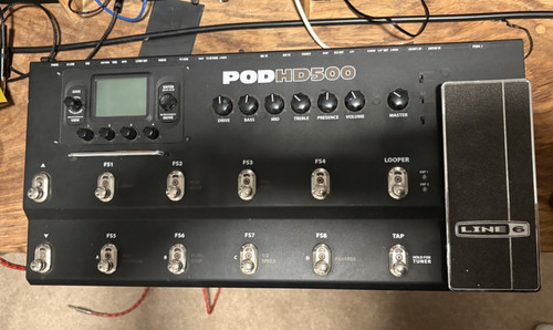 Line hd500 pod guitar pedal - hd500,