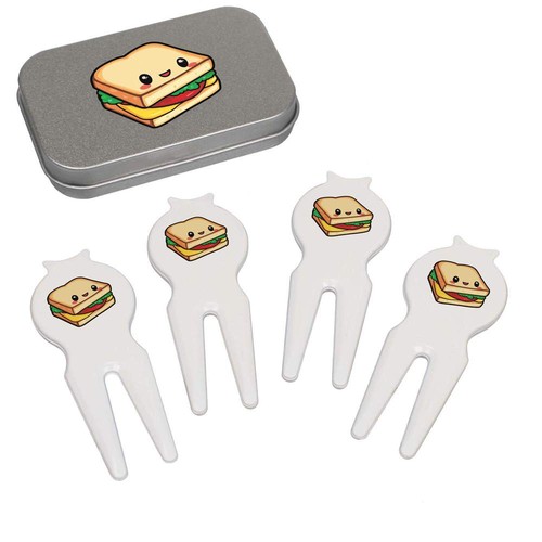 Cute happy sandwich golf - sandwich, '