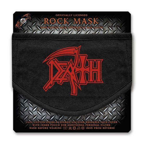 Death logo black - death, mask
