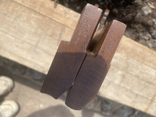 Antique solid pair of - no.,