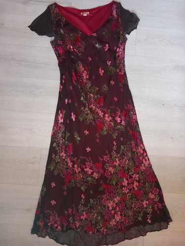 Vintage monsoon silk devore - silk,