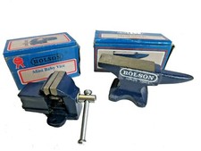 ROLSON Model Making Mini Vice and Mini Anvil, Boxed
