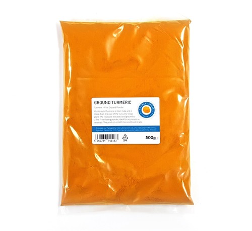Ground turmeric 500g - turmeric,