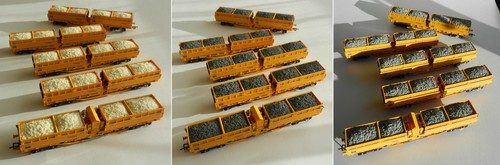 Resin wagon loads for - resin, oo