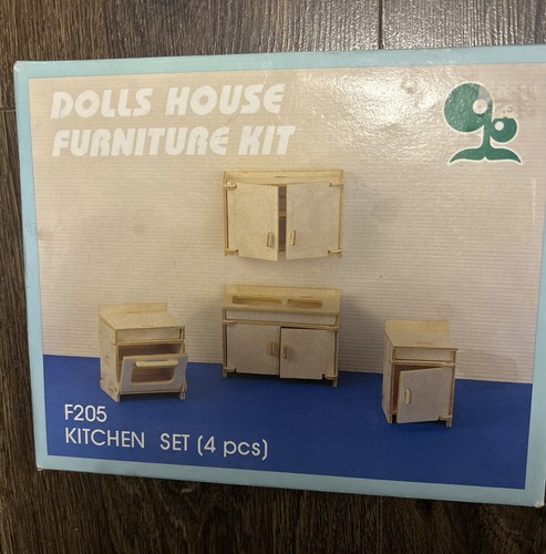 Bnib wooden dolls - wooden, house