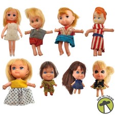 Vintage 1960s Dolls Lot of 8