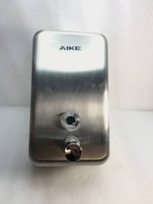 AIKE AK1003 Wall Mounted Soap Dispenser, 1100ml Stainless Steel, Anti-rust, Anti