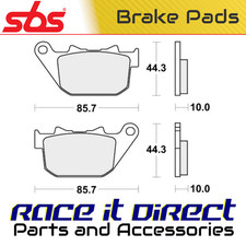 Brake Pads for HARLEY SPORTSTER 883 C CUSTOM XL 2004-2010 Rear CT V-Twin SBS