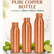 Pure Copper Bottle Flask