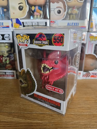 Dilophosaurus red funko pop - red,