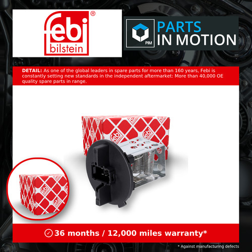 Heater blower resistor fits - heater,