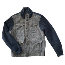 Harris Tweed Wool Bomber