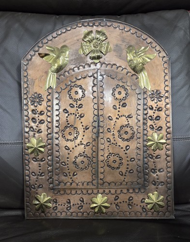 Mexican nicho mirror punched - mexican,