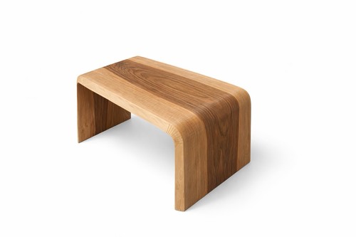 Solid walnut waterfall - solid,